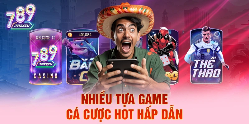Danh mục game cá cược hấp dẫn tại Debet